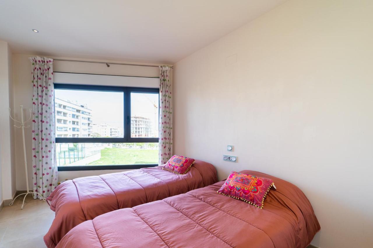 Primera Linea De Mar Con Piscina, Gimnasio Y Parking 2 Hab Y 2 Banos Villajoyosa Exteriér fotografie