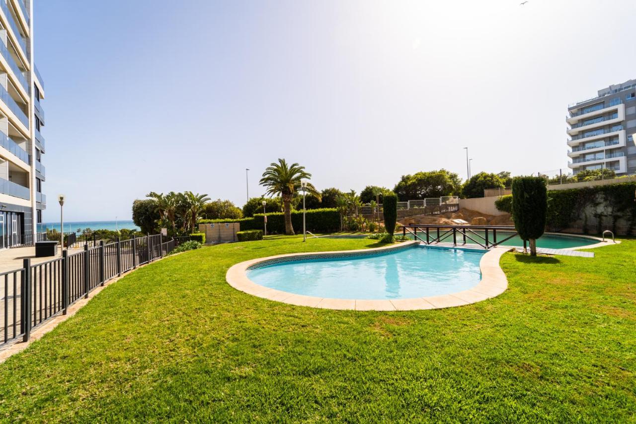 Primera Linea De Mar Con Piscina, Gimnasio Y Parking 2 Hab Y 2 Banos Villajoyosa Exteriér fotografie