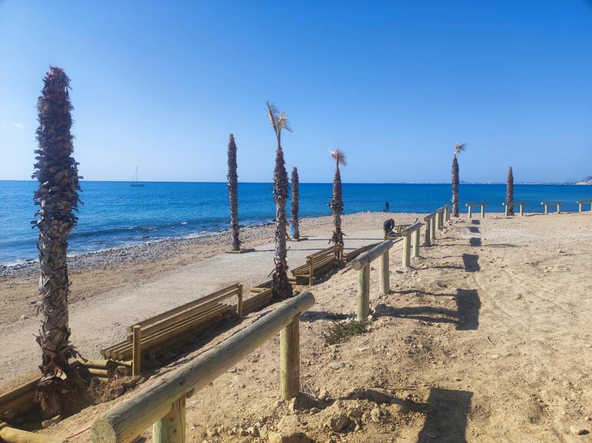 Primera Linea De Mar Con Piscina, Gimnasio Y Parking 2 Hab Y 2 Banos Villajoyosa Exteriér fotografie